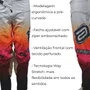 Calça Asw Concept Future Branco Preto Amarelo Rosa