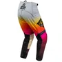 Calça Asw Concept Future Branco Preto Amarelo Rosa