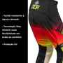 Calça Asw Concept Future Vermelho Preto Amarelo Fluo