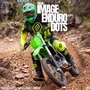 Calça ASW Image Enduro Dots Preta Amarela Fluo
