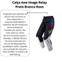 Calça ASW Image Relay Preto Branco Roxo Off-Road
