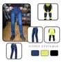 Calça Jeans Kevlar Asw Corse 3.0 Com Proteção Azul Estonada
