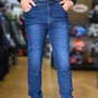 Calça Jeans Kevlar Asw Corse 3.0 Com Proteção Azul Estonada