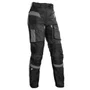 Calça Moto Texx Armor Lady Feminina Impermeável Preta Cinza