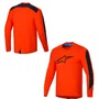 Camisa Alpinestars A Dura Insert Astar ML Laranja