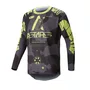 Camisa Alpinestars Racer Hollow Camo Dark Amarelo Fluo Premium