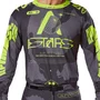 Camisa Alpinestars Racer Hollow Camo Dark Amarelo Fluo Premium
