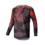 Camisa Alpinestars Racer Hollow Camo Dark Laranja Fluo Original