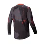 Camisa Alpinestars Racer Hollow Camo Dark Laranja Fluo Original