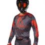 Camisa Alpinestars Racer Hollow Camo Dark Laranja Fluo Original