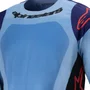 Camisa Alpinestars Racer Ocuri 25 Azul Preto Laranja Fluo
