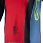 Camisa Alpinestars Racer Ocuri 25 Azul Vermelho Amarelo Fluo