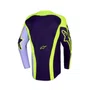 Camisa Alpinestars Racer Portl Roxo Amarelo Fluo