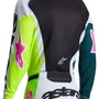 Camisa Alpinestars Racer Portl Verde Branco Preto