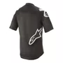 Camisa Alpinestars Racer V2 Manga Curta Preta Branca