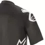 Camisa Alpinestars Racer V2 Manga Curta Preta Branca