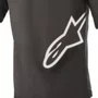 Camisa Alpinestars Racer V2 Manga Curta Preta Branca