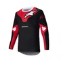 Camisa Alpinestars Racer Veil Preto Vermelho Fluor Original