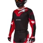 Camisa Alpinestars Racer Veil Preto Vermelho Fluor Original