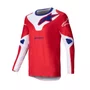 Camisa Alpinestars Racer Veil Vermelho Branco Original Premium