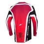 Camisa Alpinestars Supertech AFD Vista Preto Vermelho Branco