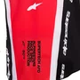 Camisa Alpinestars Supertech AFD Vista Preto Vermelho Branco