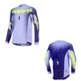 Camisa Alpinestars Supertech Scenz Roxo Amarelo Fluo