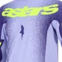 Camisa Alpinestars Supertech Scenz Roxo Amarelo Fluo