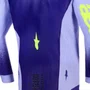 Camisa Alpinestars Supertech Scenz Roxo Amarelo Fluo