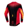 Camisa Alpinestars Supertech Scenz Vermelho Preto Amarelo