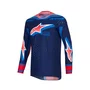 Camisa Alpinestars Supertech Vista Azul Marinho Vermelho