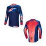 Camisa Alpinestars Supertech Vista Azul Marinho Vermelho
