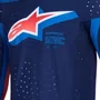 Camisa Alpinestars Supertech Vista Azul Marinho Vermelho