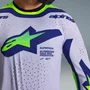 Camisa Alpinestars Supertech Vista Cinza Amarelo Fluo Original