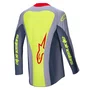 Camisa Alpinestars Techstar Melt Vermelho Cinza