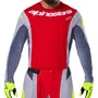 Camisa Alpinestars Techstar Melt Vermelho Cinza