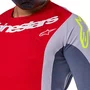 Camisa Alpinestars Techstar Melt Vermelho Cinza
