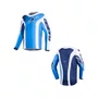 Camisa Alpinestars Youth Fluid Portl Infantil Azul Branco UCLA