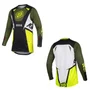 Camisa ASW Concept Chevron Preta Verde Amarela Fluo