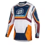 Camisa ASW  Image Cyber Branca Laranja Marinho
