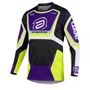 Camisa ASW  Image Cyber Preta Roxa Amarela Fluo