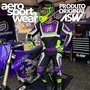 Camisa ASW  Image Cyber Preta Roxa Amarela Fluo