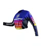 Camisa ASW Image Relay Feminino Preto Roxo Amarelo Fluo