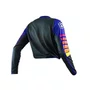 Camisa ASW Image Relay Feminino Preto Roxo Amarelo Fluo