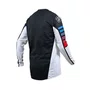Camisa ASW Image Relay Infantil Preto Branco Roxo