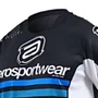 Camisa ASW Image Relay Infantil Preto Branco Roxo
