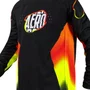 Camisa ASW Podium Ghost Preto Vermelho Amarelo Fluo