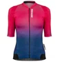 Camisa Bike Asw Active 2.0 Feminina Aurora Rosa e Marinho