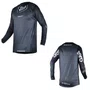 Camisa Motocross ASW Concept Iris Cinza
