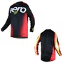 Camisa Motocross ASW Image Elysium Vermelho Preto Amarelo Fluo